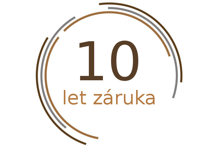 poskytujeme 10 let záruku