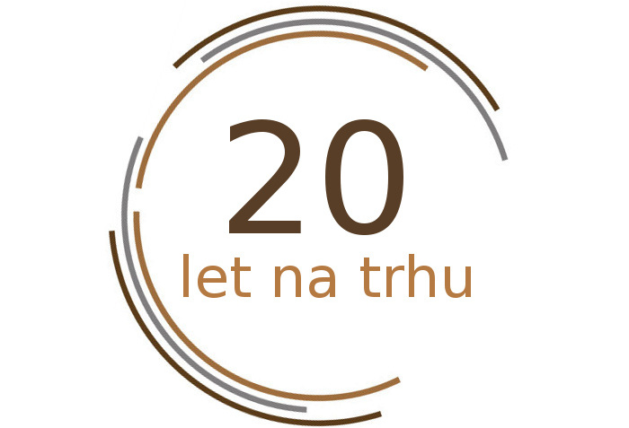 jsme 20 let na trhu